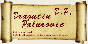 Dragutin Palurović vizit kartica